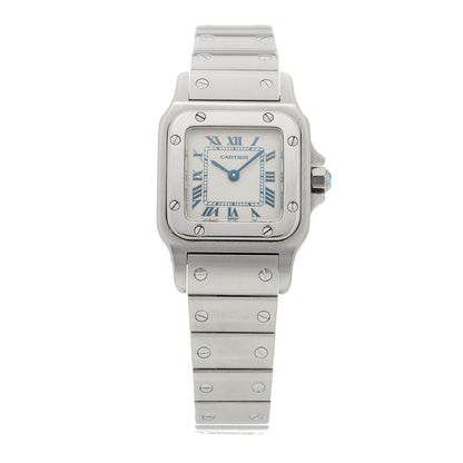 Cartier Stainless Steel 24mm Santos de Cartier Galbee Quartz Watch 1 of 4