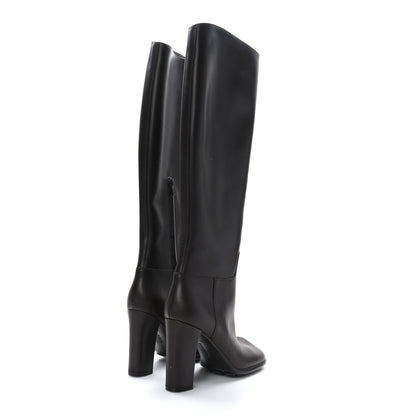 Bottega Veneta Calfskin Storm Knee High Boots 39 Fondant 4 of 8