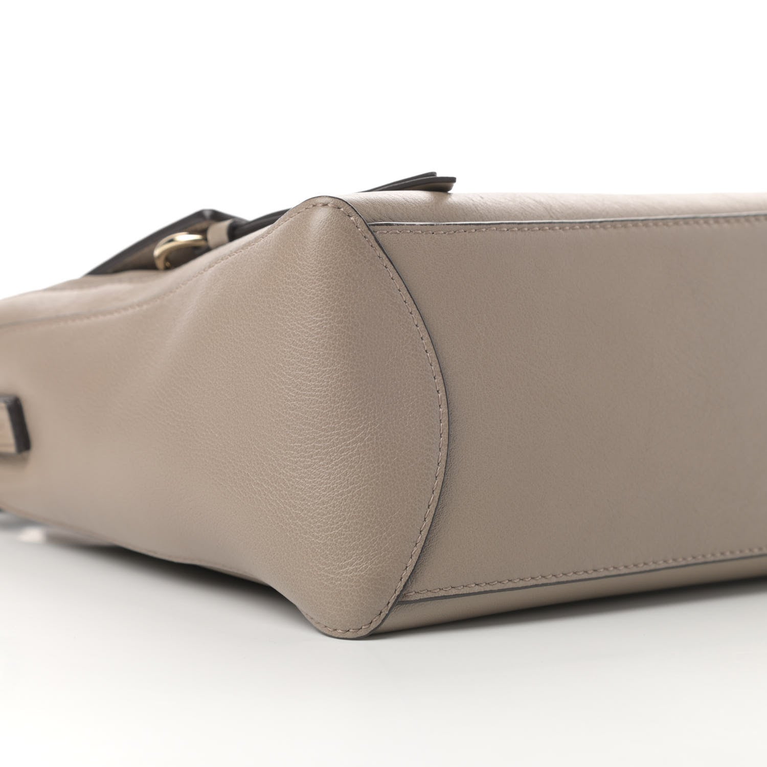 Chloe Calfskin Small Faye Day Shoulder Bag Motty Grey 9 of 10