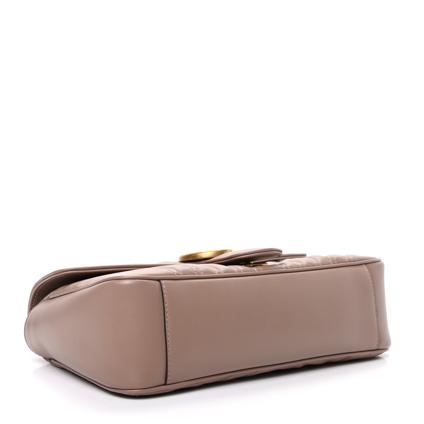 Calfskin Matelasse Small GG Marmont Shoulder Bag Porcelain Rose