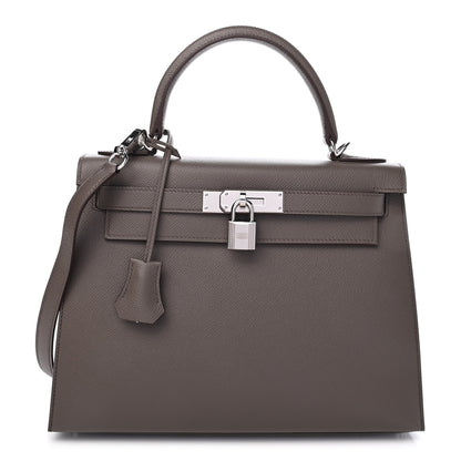Hermes Epsom Kelly Sellier 28 Etain 1 of 10