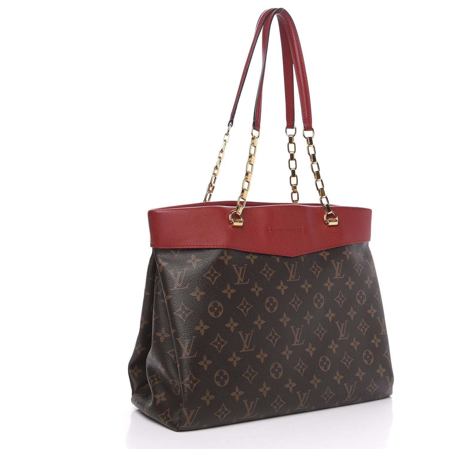 Louis Vuitton Monogram Pallas Shopper Cherry 3 of 11