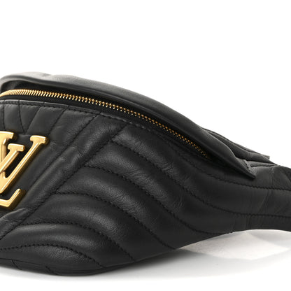 Louis Vuitton Calfskin Quilted New Wave Bumbag Black 9 of 9