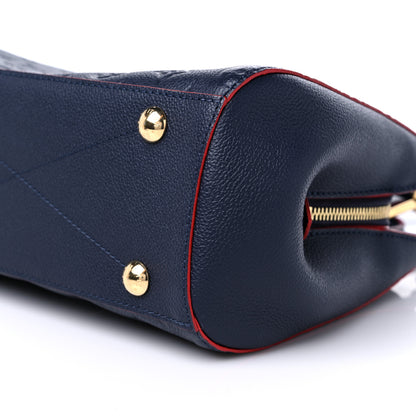 Louis Vuitton Empreinte Montaigne BB Marine Rouge 9 of 10