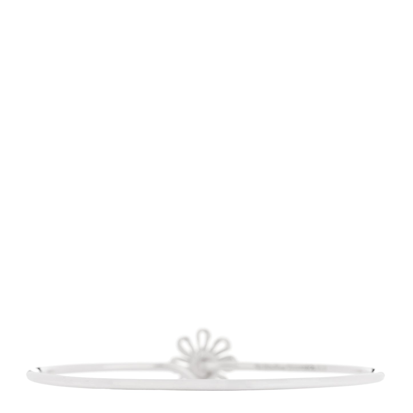 Sterling Silver 18K Yellow Gold Paloma Picasso Daisy Bangle Bracelet