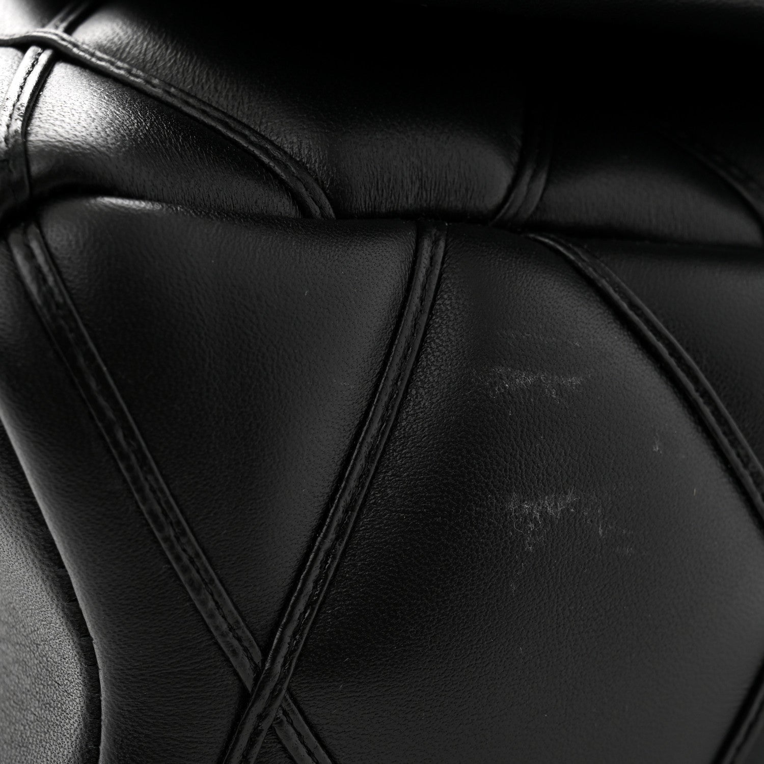Louis Vuitton Lambskin Malletage Top Handle GO-14 GM Black 11 of 12