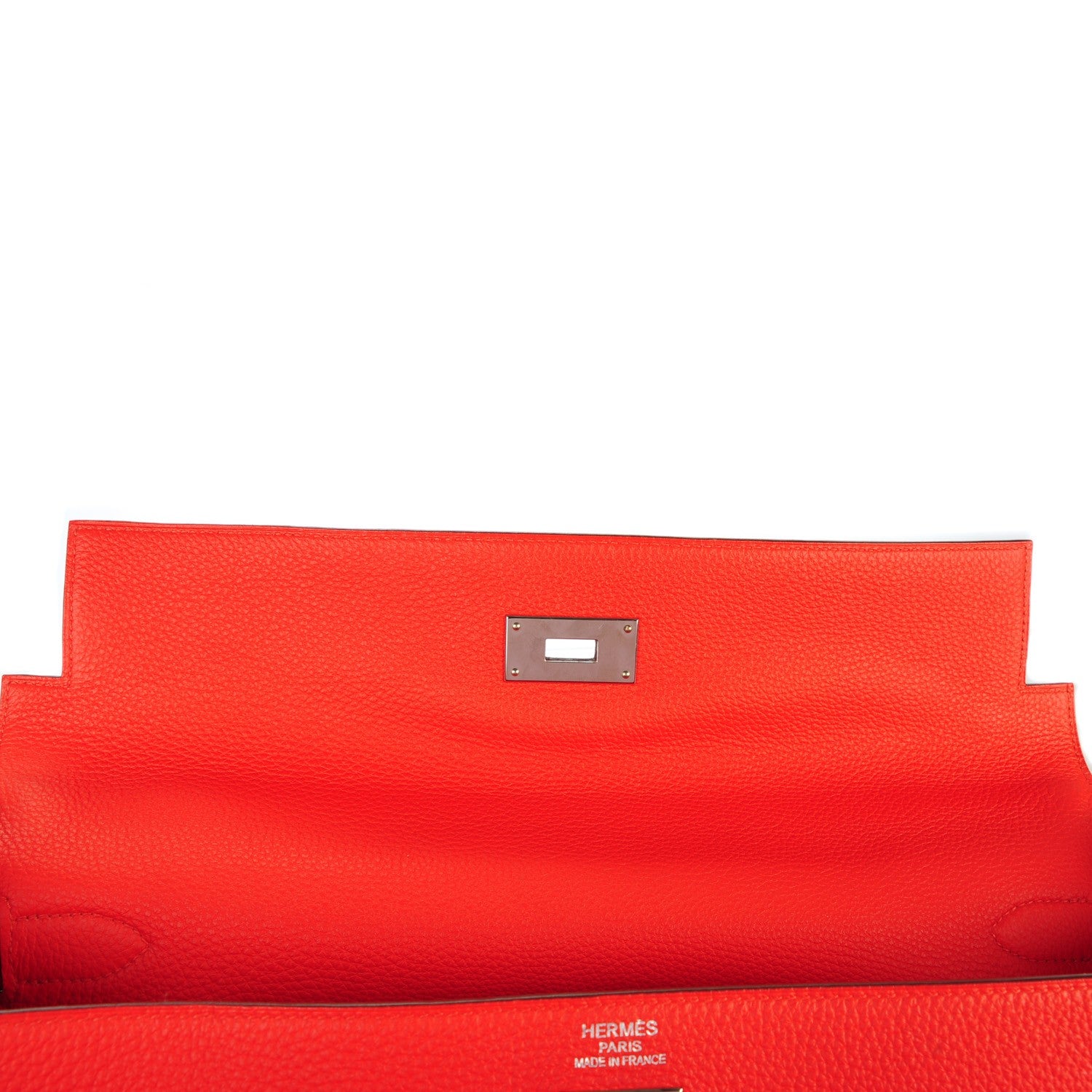 Hermes Togo Kelly Retourne 40 Capucine 17 of 24