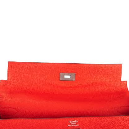 Hermes Togo Kelly Retourne 40 Capucine 17 of 24