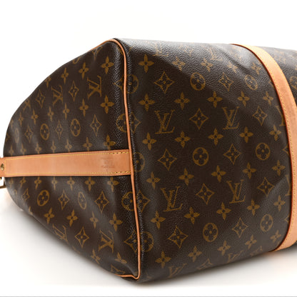 Louis Vuitton Monogram Keepall Bandouliere 55 8 of 9