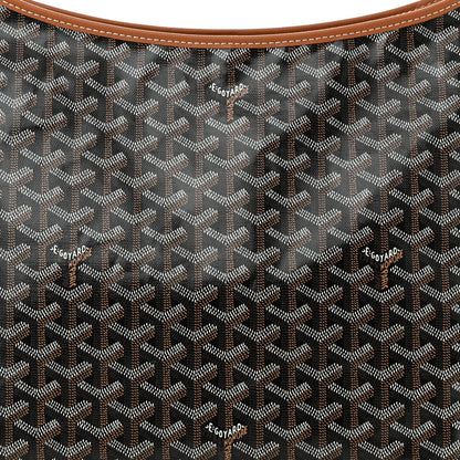 Goyard Goyardine Boheme Hobo Black Gold 7 of 9