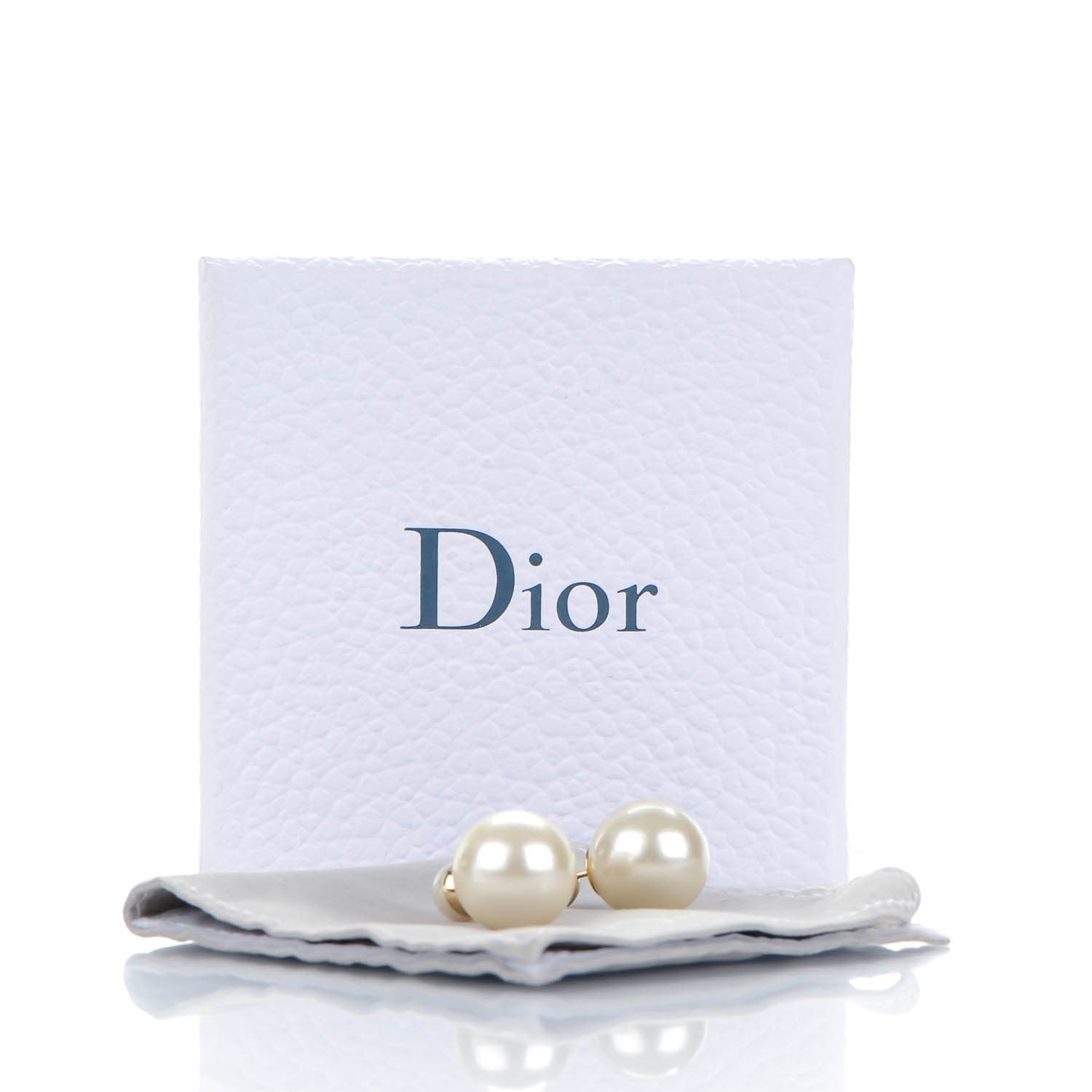 Christian Dior Pearl Mise En Dior Tribal Earrings 5 of 5