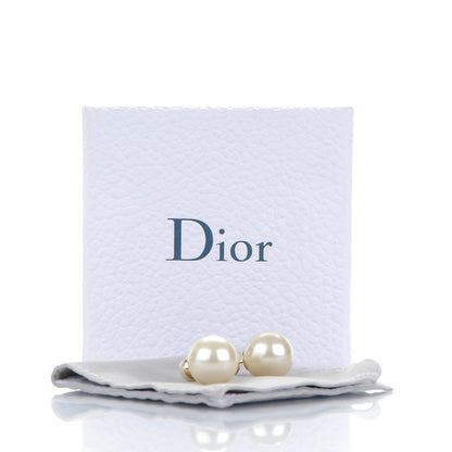 Christian Dior Pearl Mise En Dior Tribal Earrings 5 of 5
