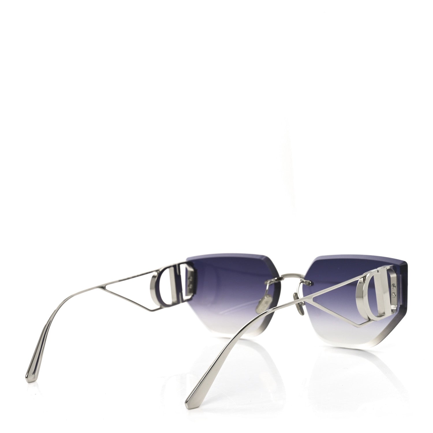 Christian Dior 30 Montaigne B3U Sunglasses Silver 4 of 7