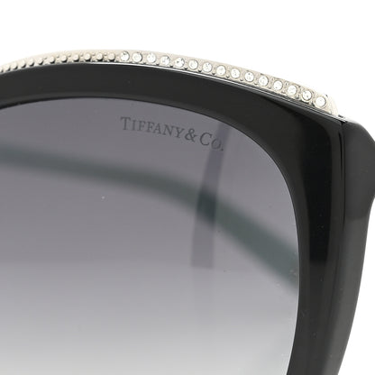 Tiffany Acetate Metal Cat Eye Sunglasses TF4134 Black Blue 7 of 7