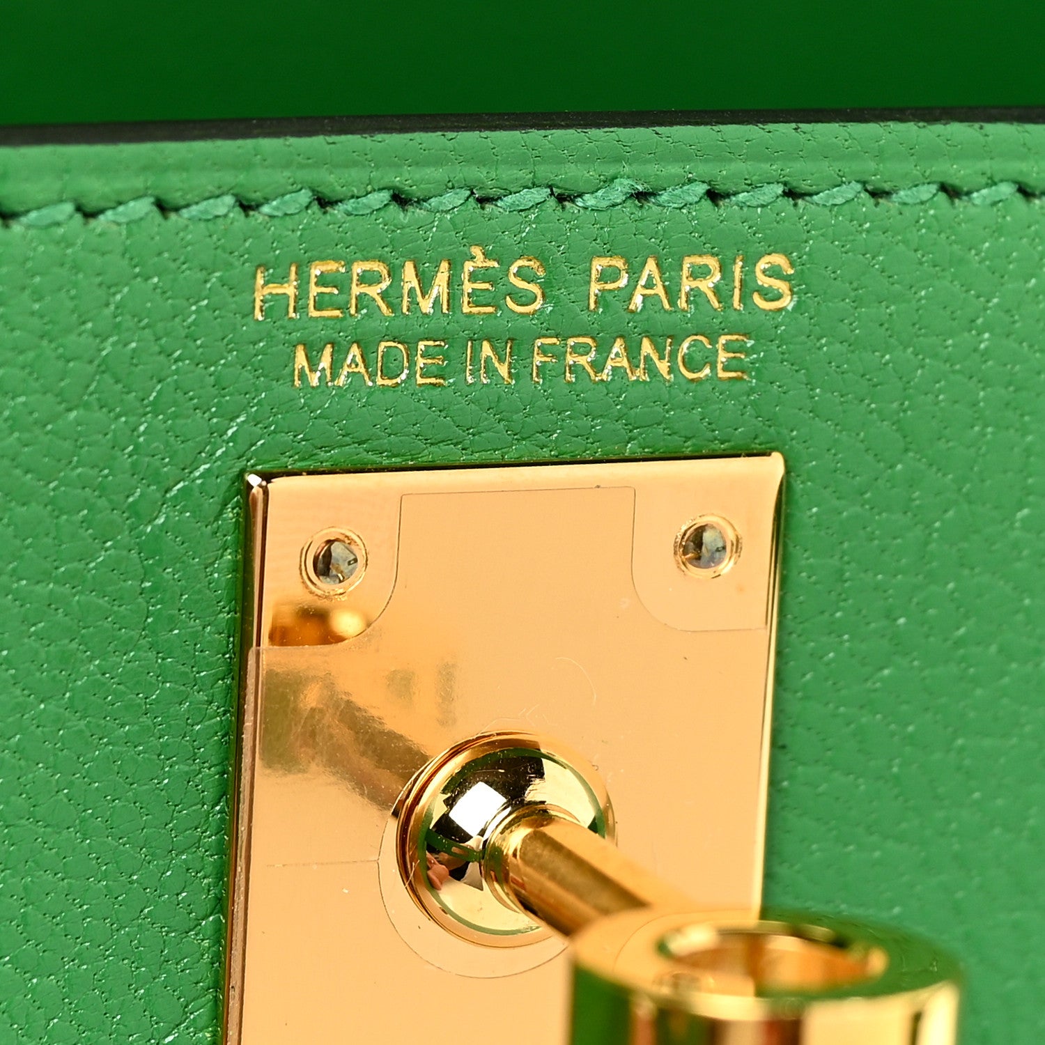 Hermes Chevre Mysore Mini Kelly Sellier 20 Bambou 6 of 13