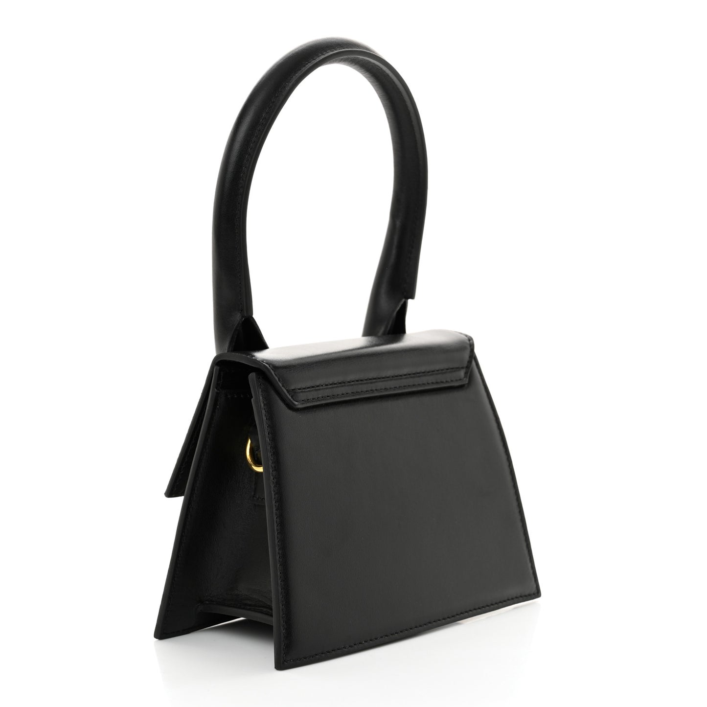 Smooth Calfskin Le Chiquito Moyen Black