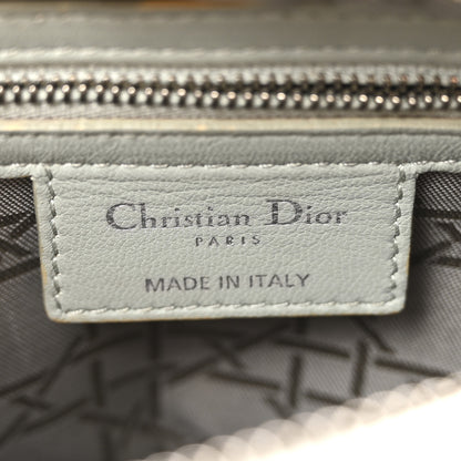 Christian Dior Lambskin Cannage Medium Lady Dior Green 6 of 17
