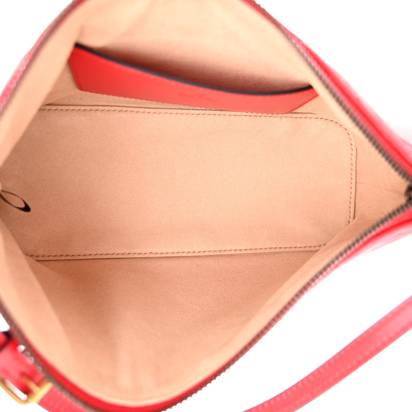 Calfskin Matelasse Chevron GG Marmont Sling Shoulder Bag Rosso