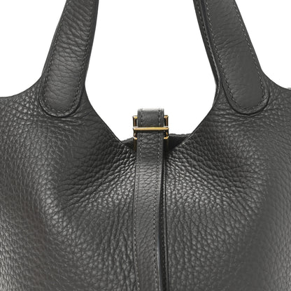 Hermes Taurillon Clemence Picotin Lock 18 PM Ardoise 8 of 13