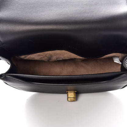 Bottega Veneta Nappa Intrecciato BV Luna Shoulder Bag Black 5 of 7