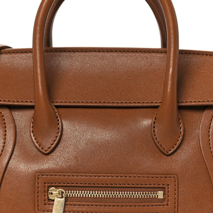 Celine Supple Shiny Lambskin Little New Luggage Soft Tan 8 of 10