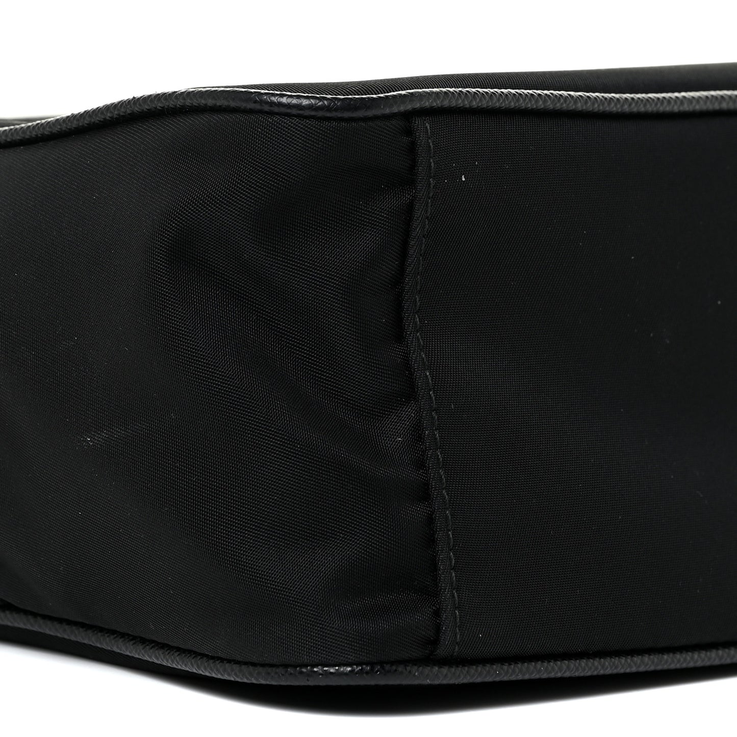 Tessuto Nylon Soft Calf Camera Bag Black