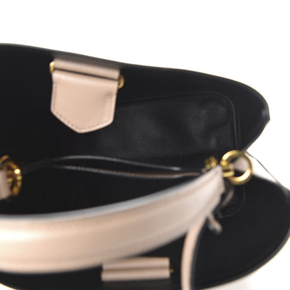 Prada Saffiano Cuir Medium Panier Bucket Bag Cipria Black 5 of 9