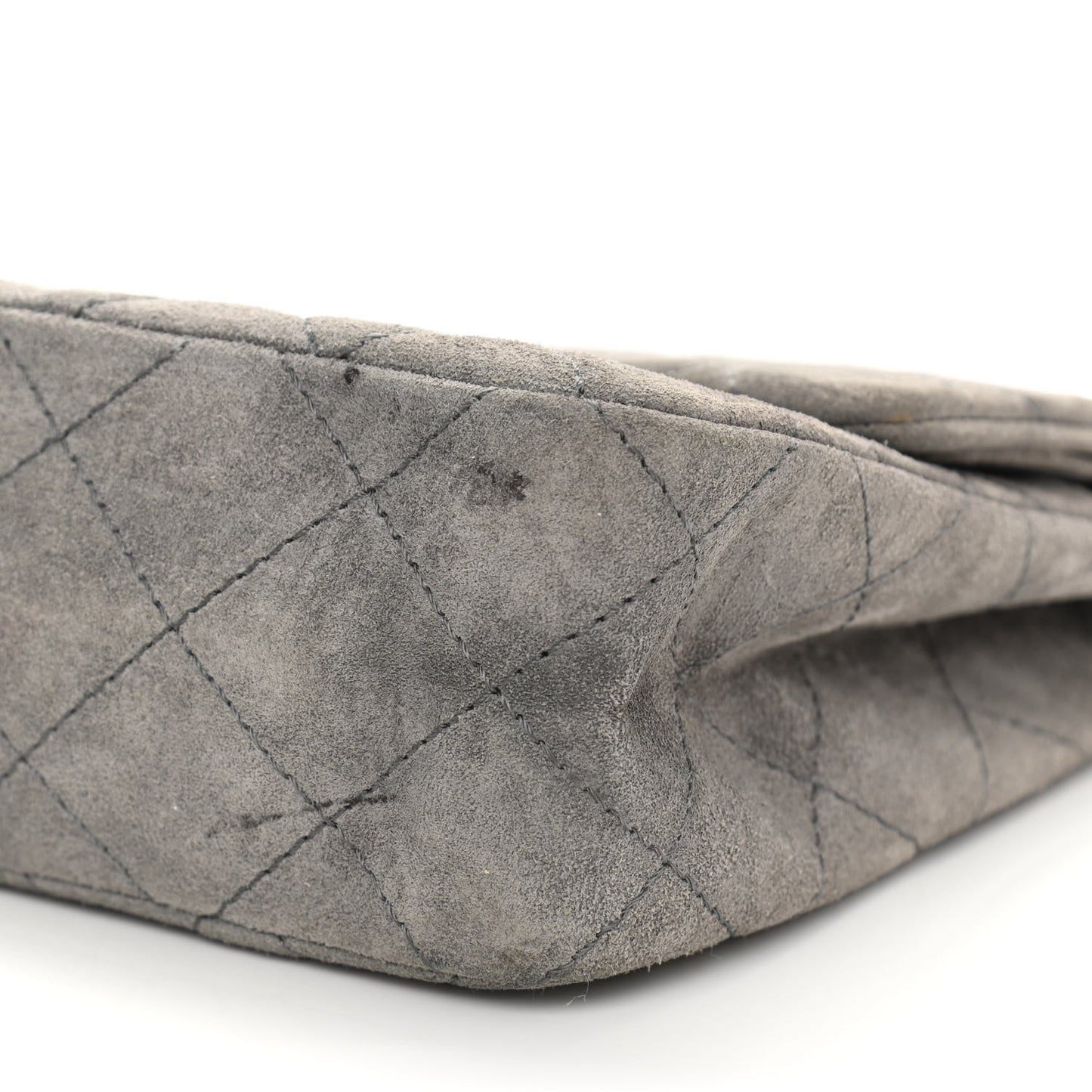Suede Calfskin 2.55 Reissue 227 Flap Grey