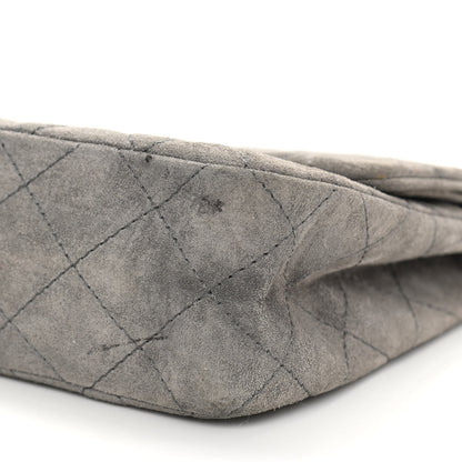 Chanel Suede Calfskin 2.55 Reissue 227 Flap Grey 10 of 13