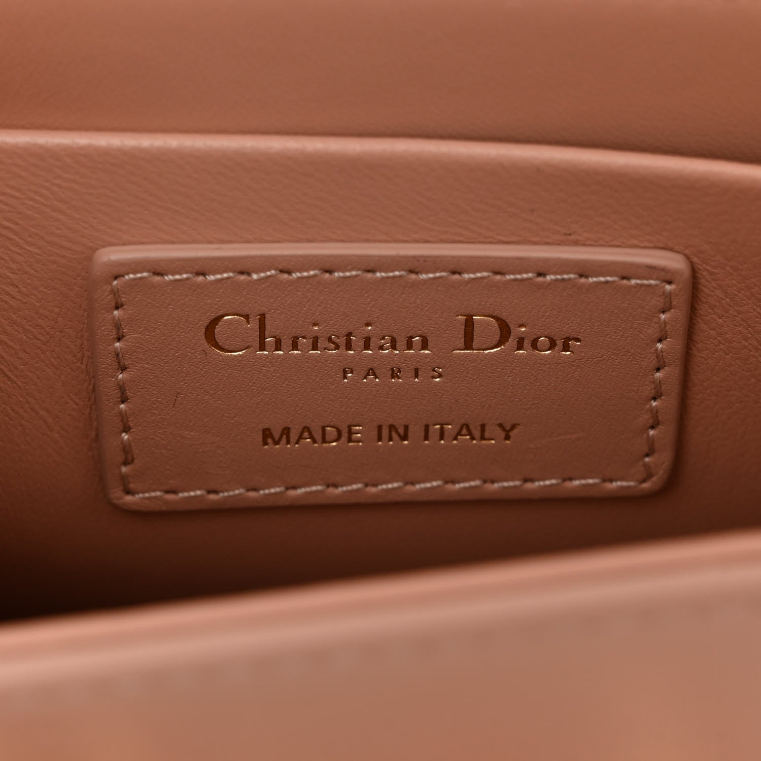 Christian Dior Smooth Calfskin 30 Montaigne Box Bag Pale Pink 6 of 9