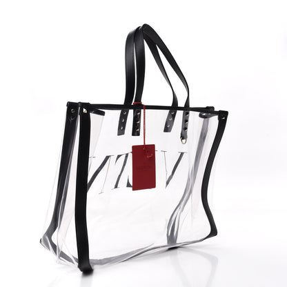Valentino Garavani Plexy VLTN Small Shopping Bag Transparent 3 of 9