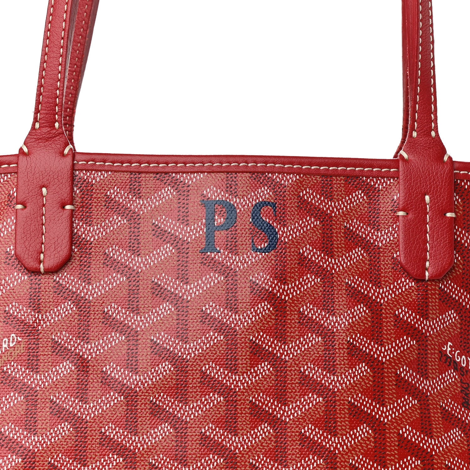 Goyard Goyardine Artois PM Red 8 of 12