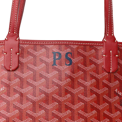 Goyard Goyardine Artois PM Red 8 of 12
