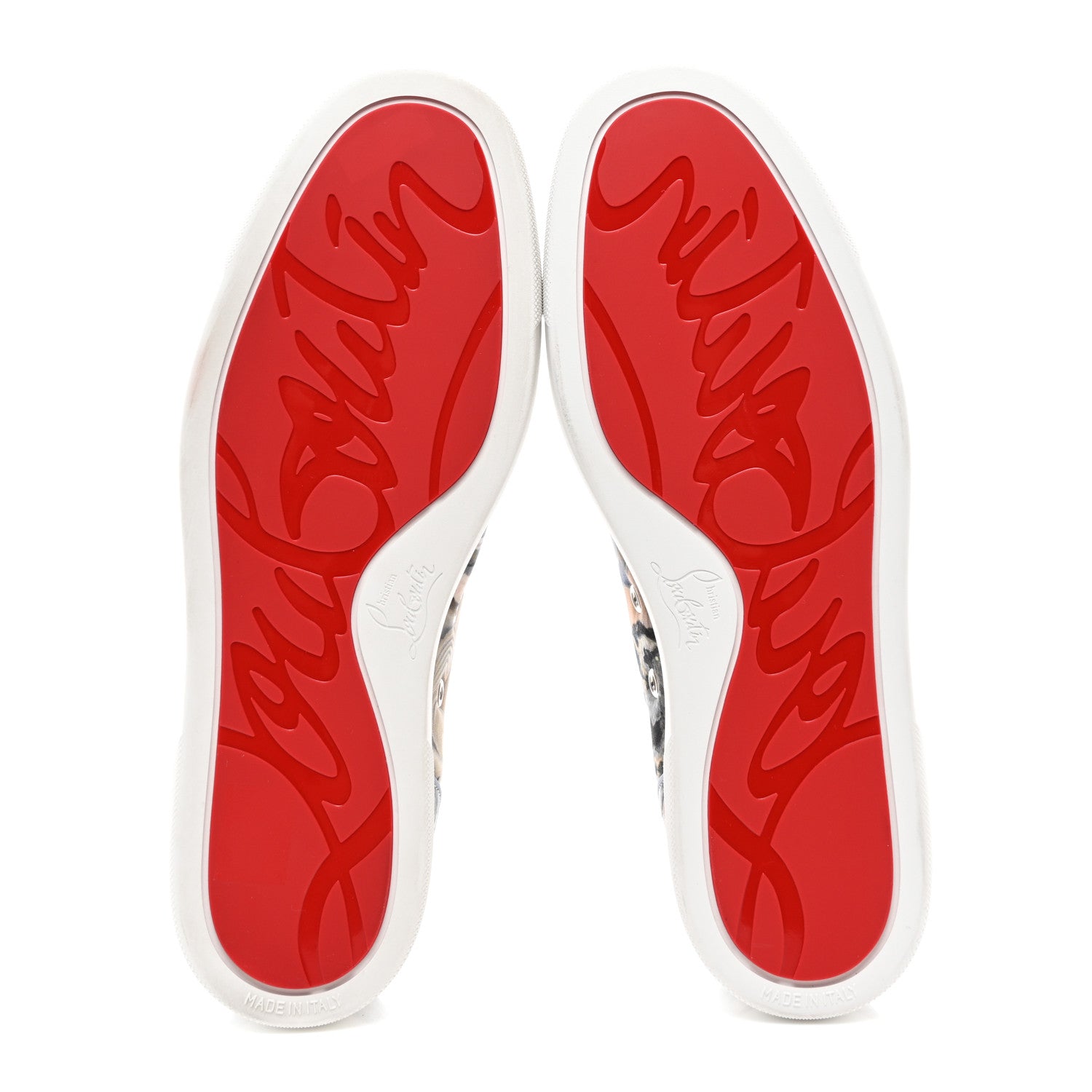 Christian Louboutin Neoprene Staragato Mens Louis Junior Orlato Flat Sneakers 42 Multicolor 5 of 10