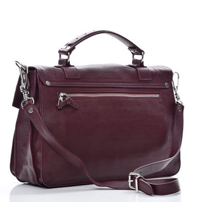 Proenza Schouler Lambskin Medium PS1 Satchel Oxblood 4 of 11