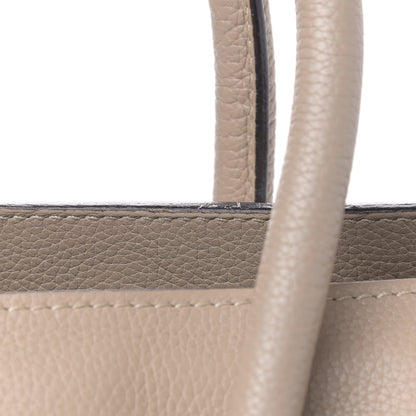Celine Drummed Calfskin Mini Luggage Dune 11 of 18