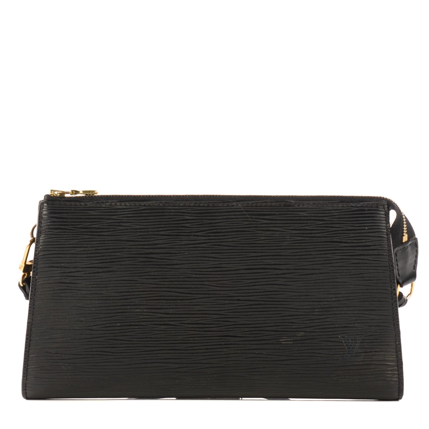 Louis Vuitton Epi Pochette Accessories 24 Black 1 of 7