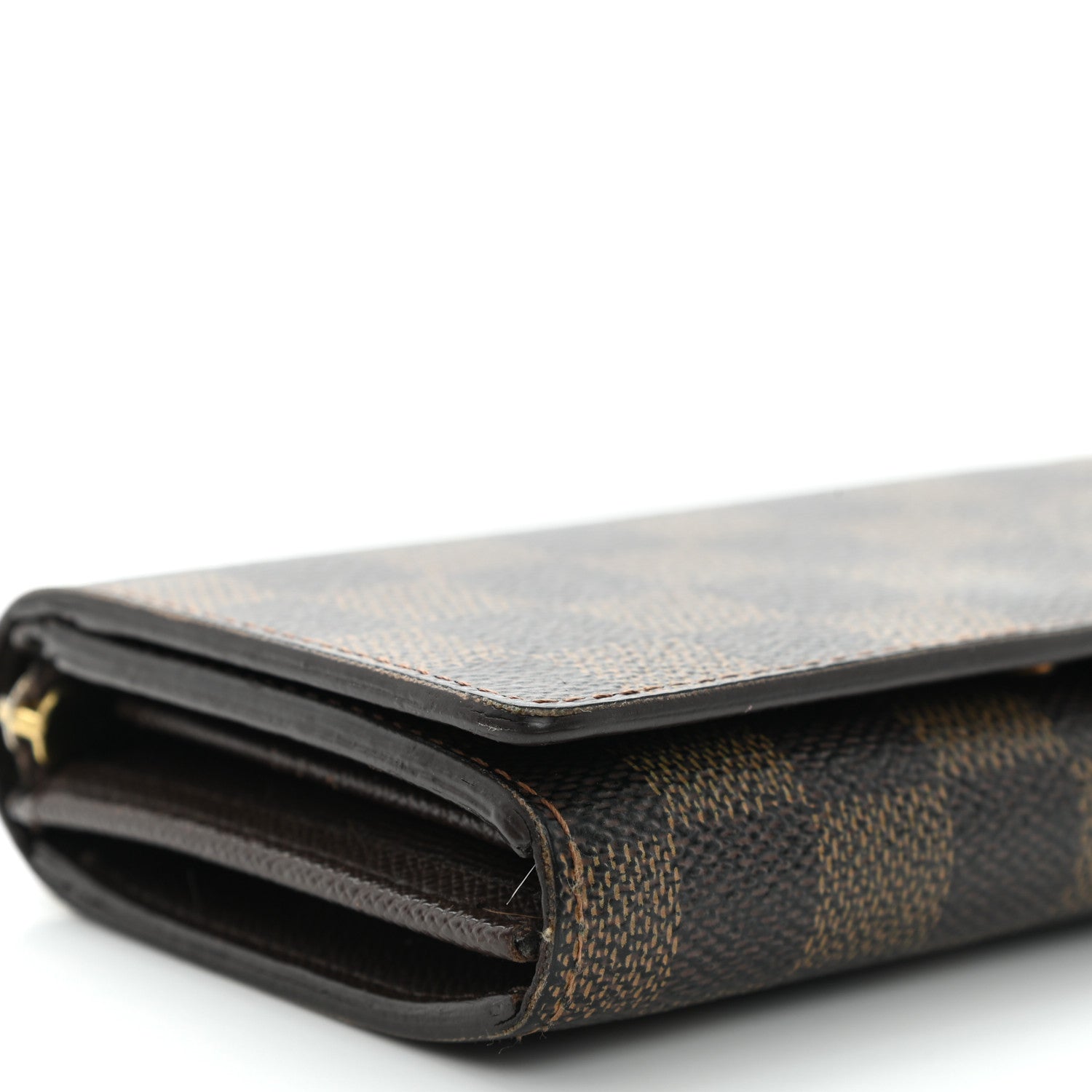Louis Vuitton Damier Ebene Porte-Monnaie Billets Tresor Wallet 7 of 9