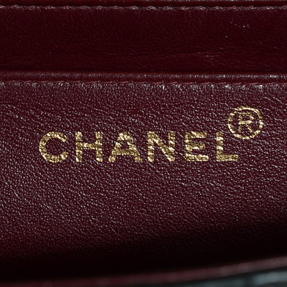 Chanel Lambskin Quilted XL Jumbo Flap Black 7 of 8