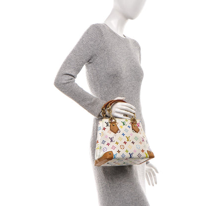 Louis Vuitton Monogram Multicolor Audra White 2 of 9