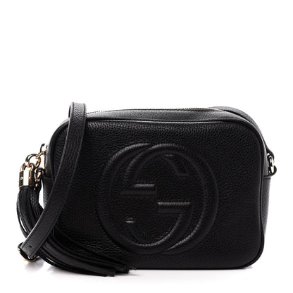 Gucci Pebbled Calfskin Small Soho Disco Bag Black 1 of 11