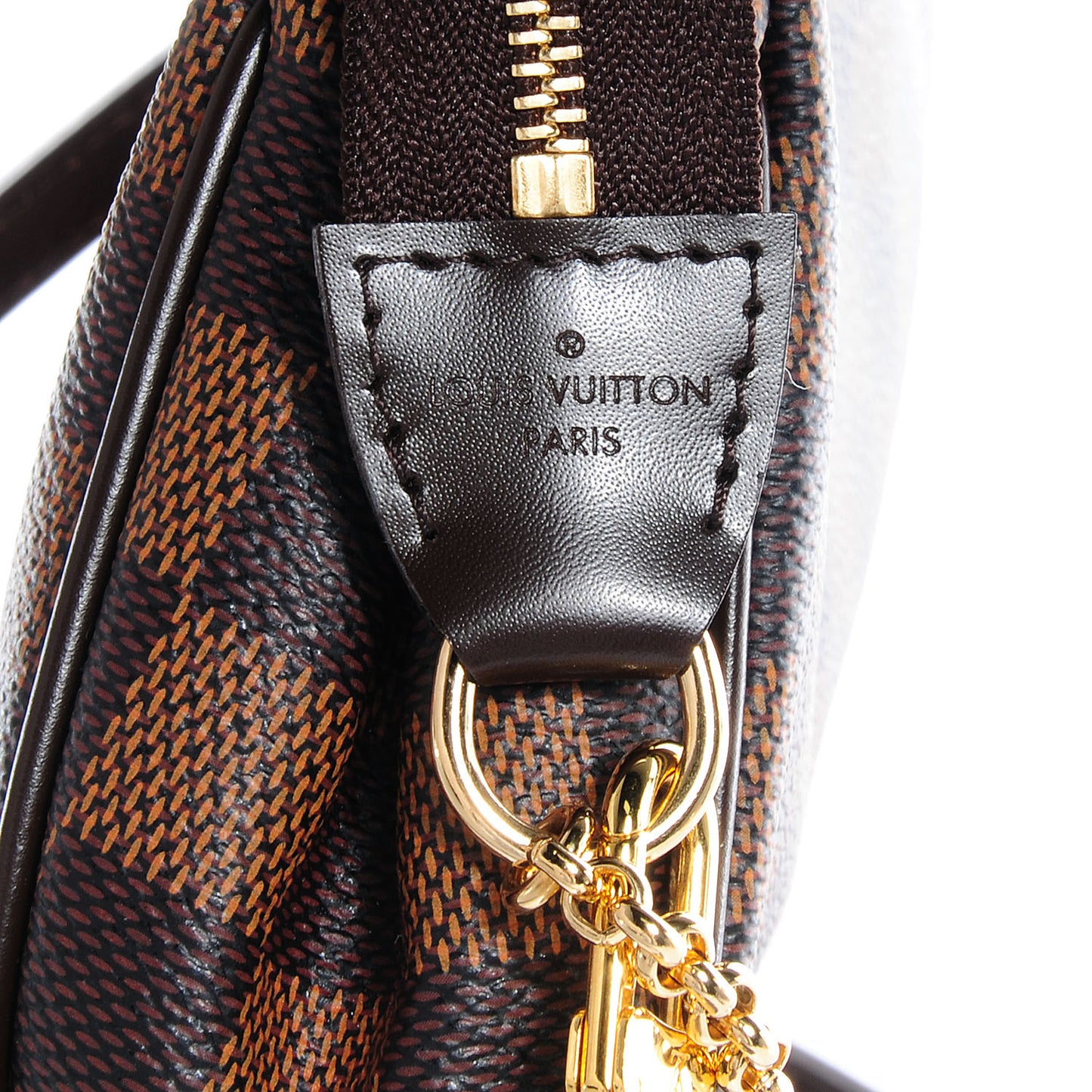Damier Ebene Eva Clutch