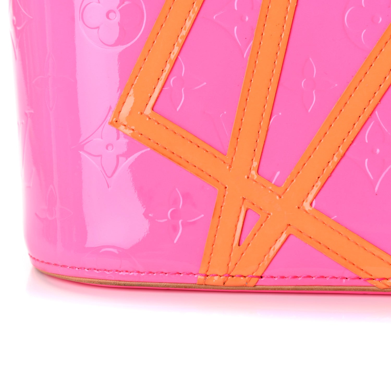 Louis Vuitton Vernis Fluo Houston Rose 10 of 11