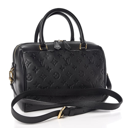 Louis Vuitton Empreinte Speedy Bandouliere 25 NM Black 3 of 10