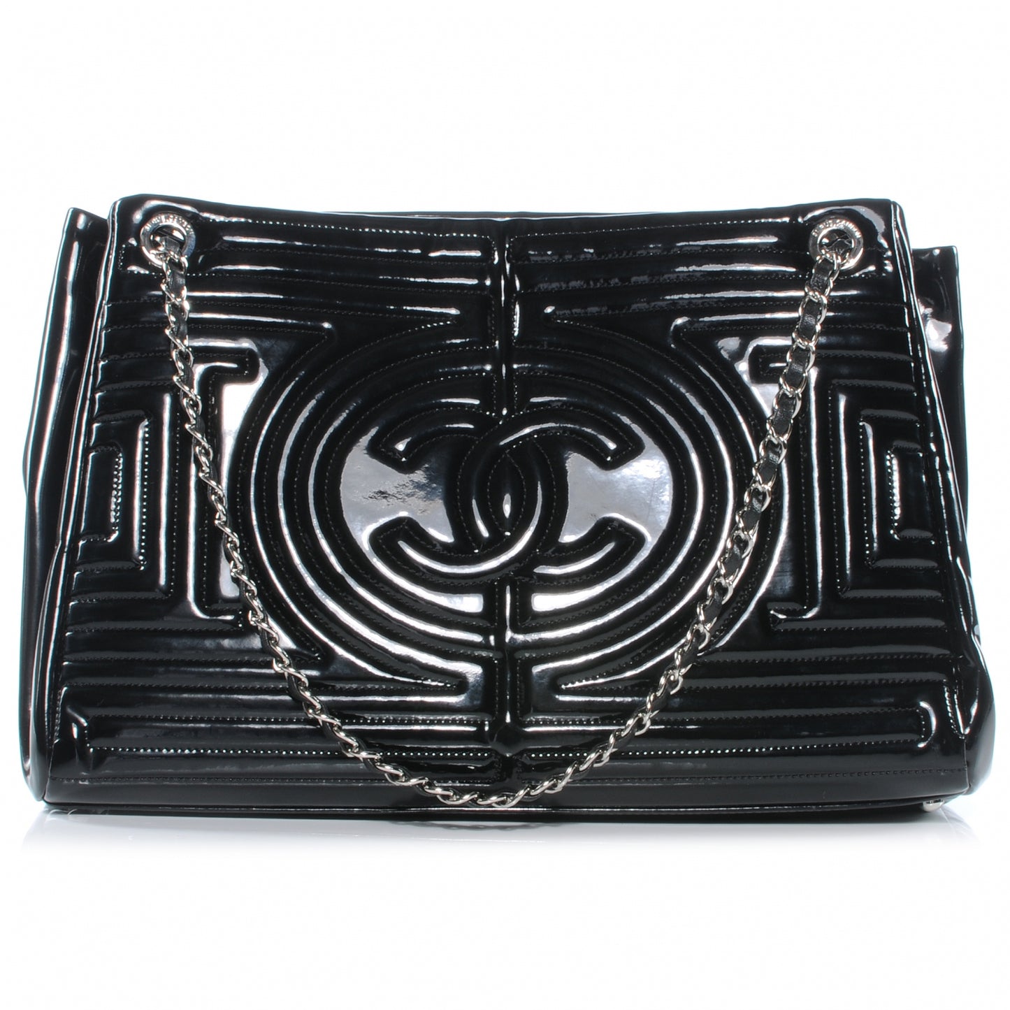 Vinyl Coco Ming Tote Black