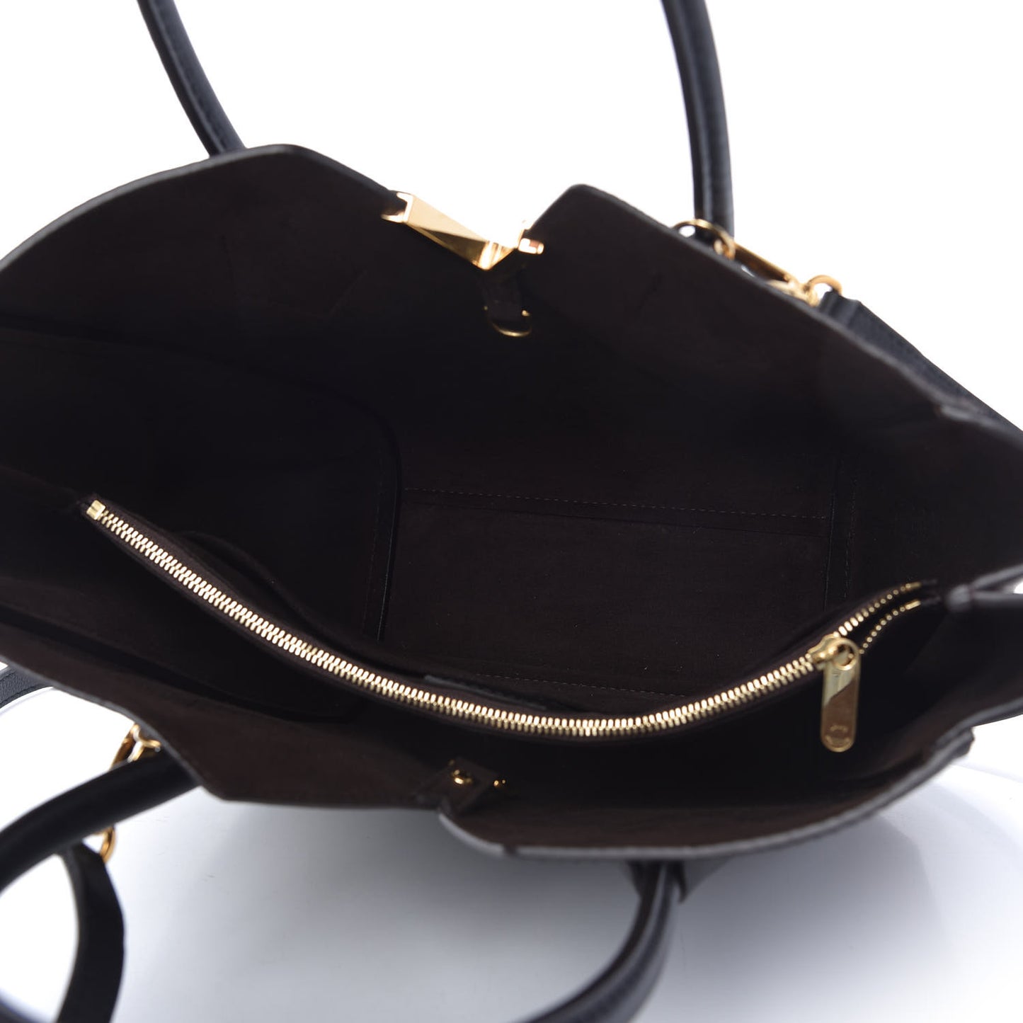 Calfskin Monogram Kimono Tote PM Black