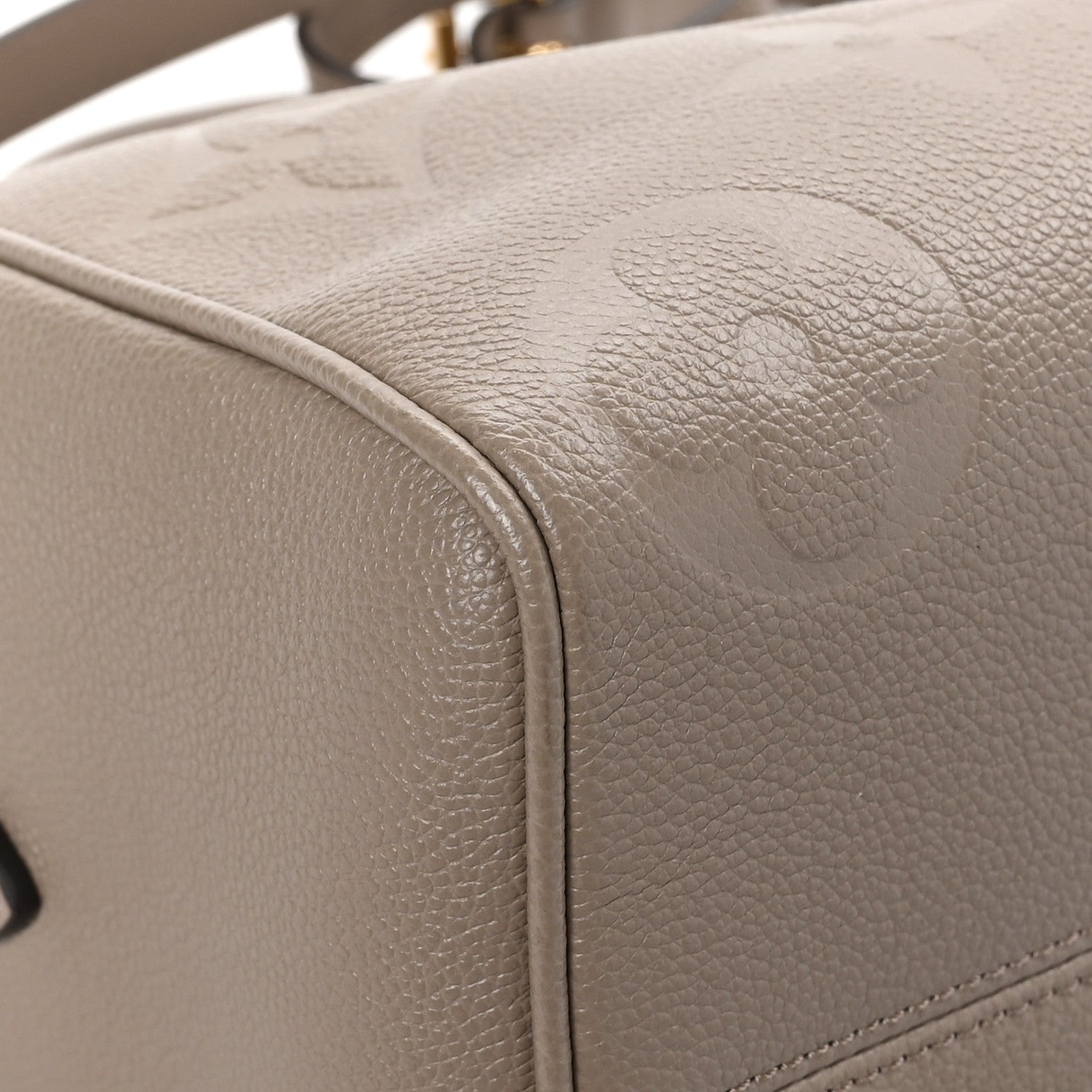 Louis Vuitton Empreinte Monogram Giant Speedy Bandouliere 25 Tourterelle 10 of 11
