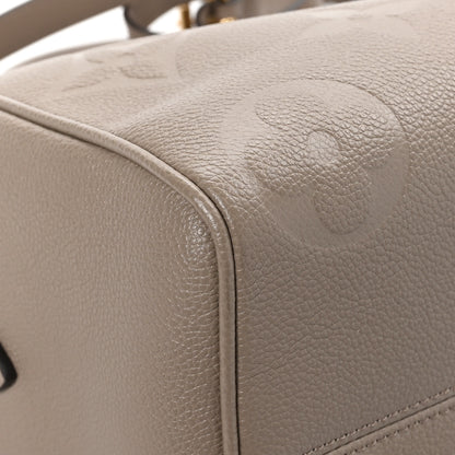 Louis Vuitton Empreinte Monogram Giant Speedy Bandouliere 25 Tourterelle 10 of 11