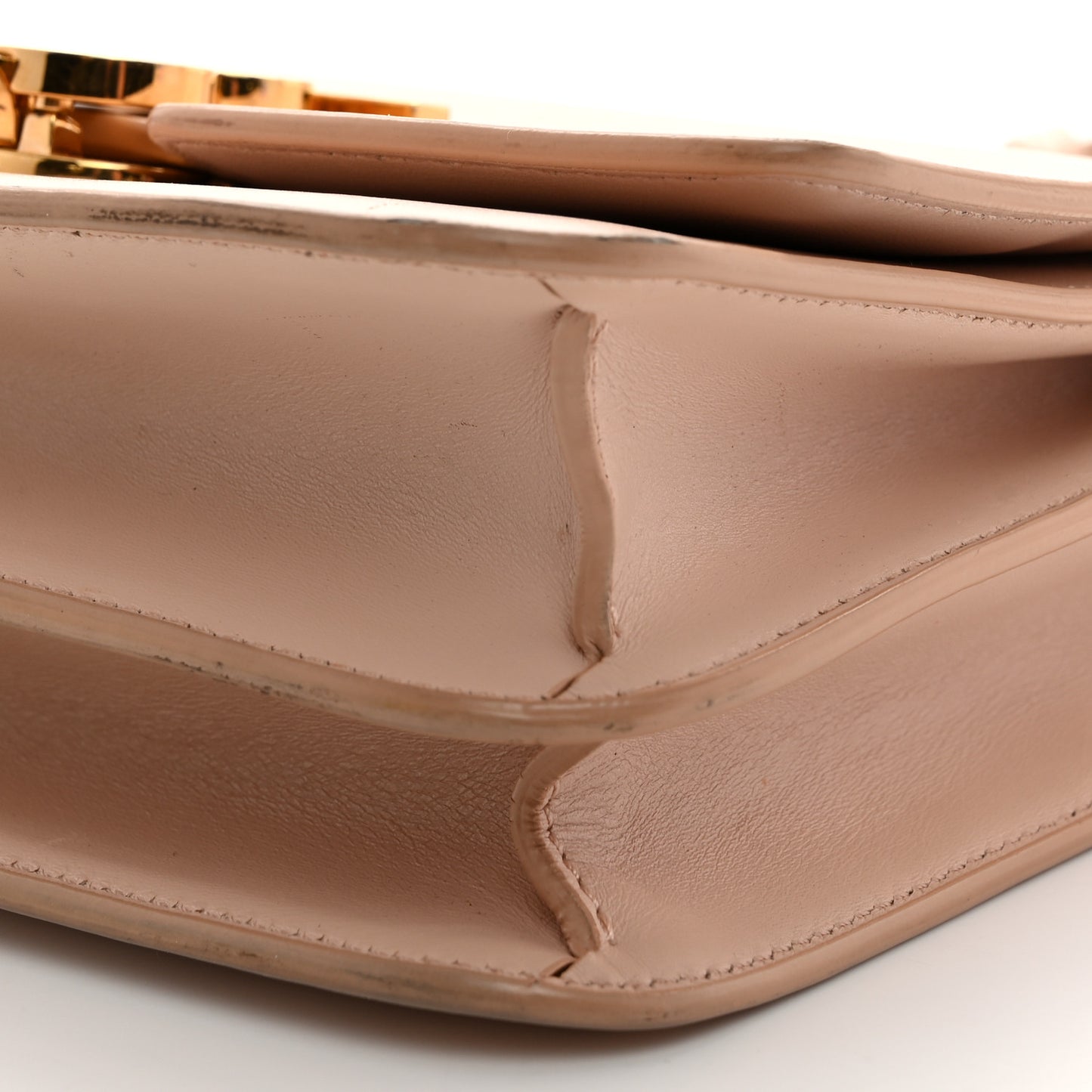 Calfskin Small TB Bag Rose Beige