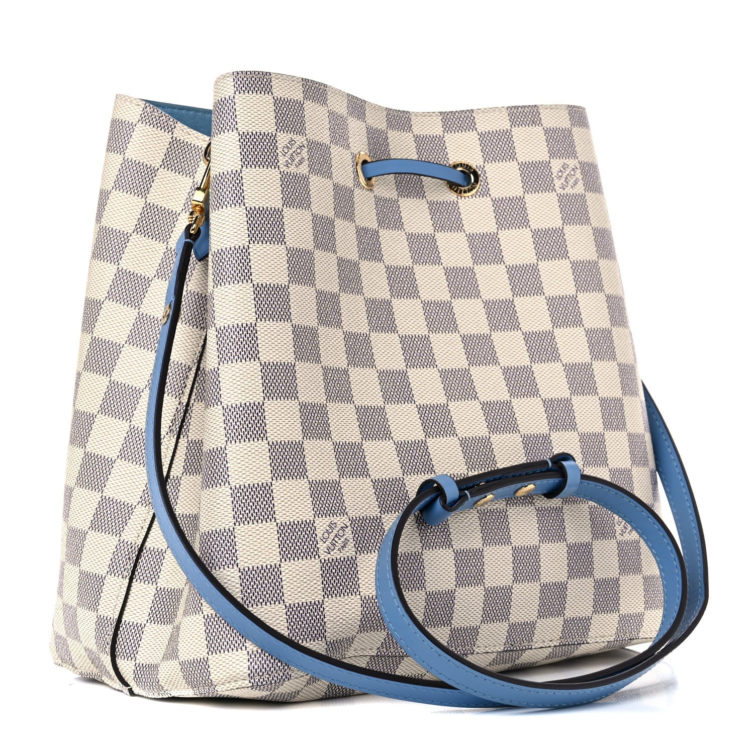 Louis Vuitton Damier Azur Neonoe MM Bleuet 3 of 12